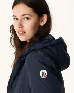 Doudoune Longue Reversible Marine Roma*JOTT Discount