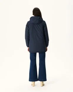 Doudoune Longue Reversible Marine Roma*JOTT Discount