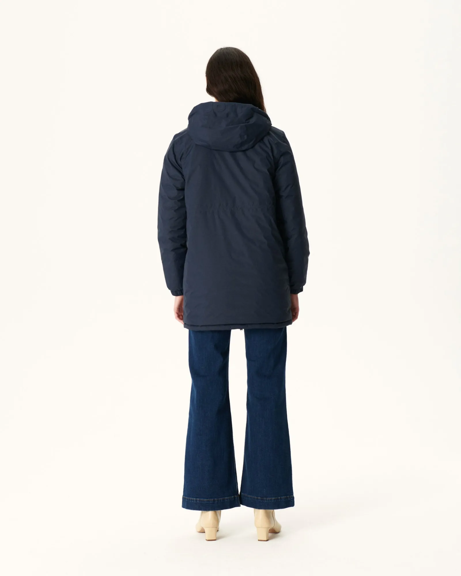 Doudoune Longue Reversible Marine Roma*JOTT Discount