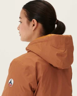 Doudoune Longue Reversible Camel/Camel Clair Roma*JOTT Sale
