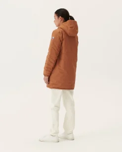 Doudoune Longue Reversible Camel/Camel Clair Roma*JOTT Sale