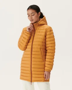 Doudoune Longue Reversible Camel/Camel Clair Roma*JOTT Sale