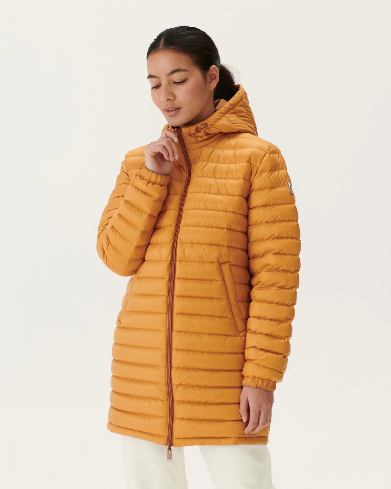 Doudoune Longue Reversible Camel/Camel Clair Roma*JOTT Sale