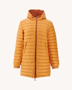 Doudoune Longue Reversible Camel/Camel Clair Roma*JOTT Sale