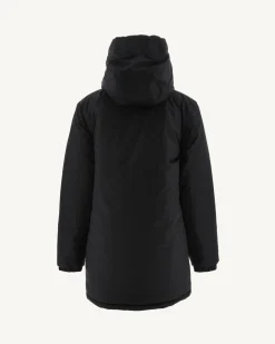 Doudoune Longue Reversible Noir/Gris Clair Roma*JOTT Discount