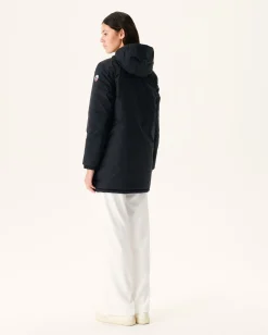 Doudoune Longue Reversible Noir/Gris Clair Roma*JOTT Discount
