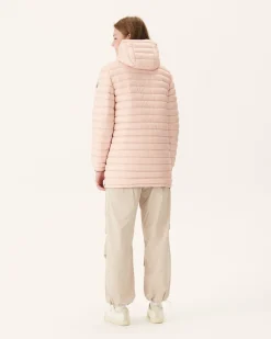 Doudoune Longue Reversible Army/Rose Clair Roma*JOTT Flash Sale