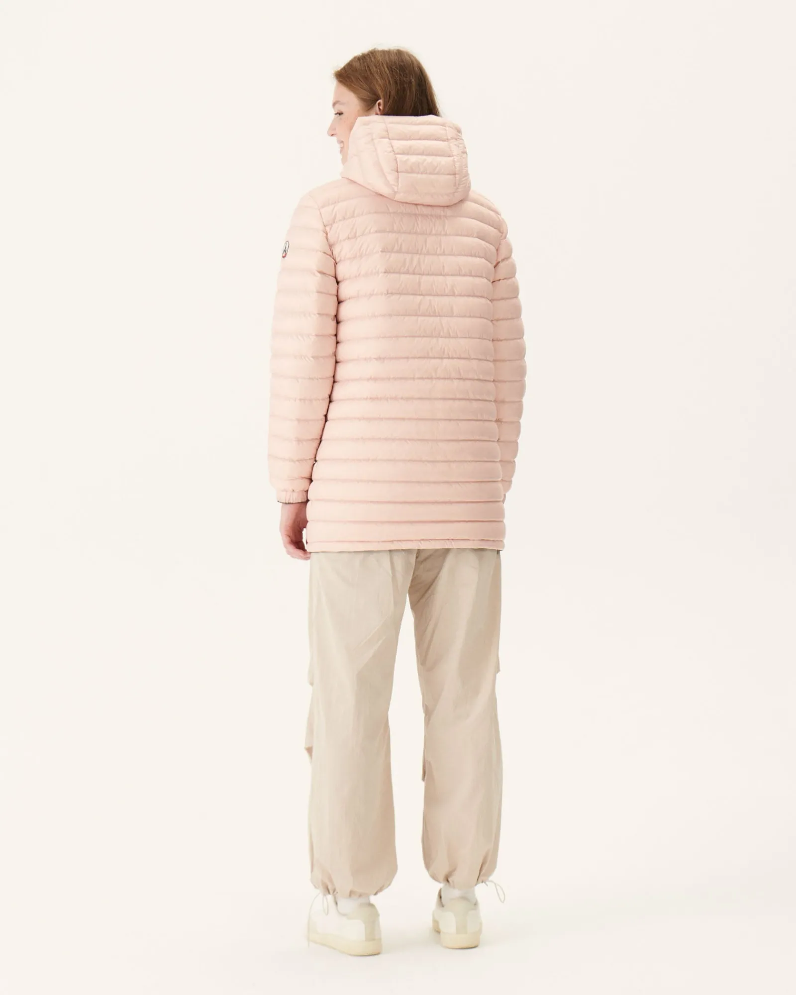 Doudoune Longue Reversible Army/Rose Clair Roma*JOTT Flash Sale