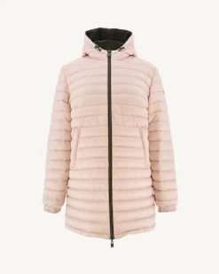 Doudoune Longue Reversible Army/Rose Clair Roma*JOTT Flash Sale