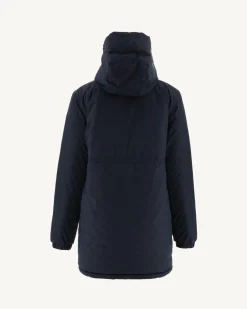 Doudoune Longue Reversible Marine/Blanc Roma*JOTT Best Sale