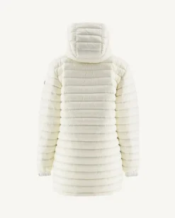 Doudoune Longue Reversible Marine/Blanc Roma*JOTT Best Sale