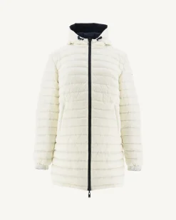 Doudoune Longue Reversible Marine/Blanc Roma*JOTT Best Sale