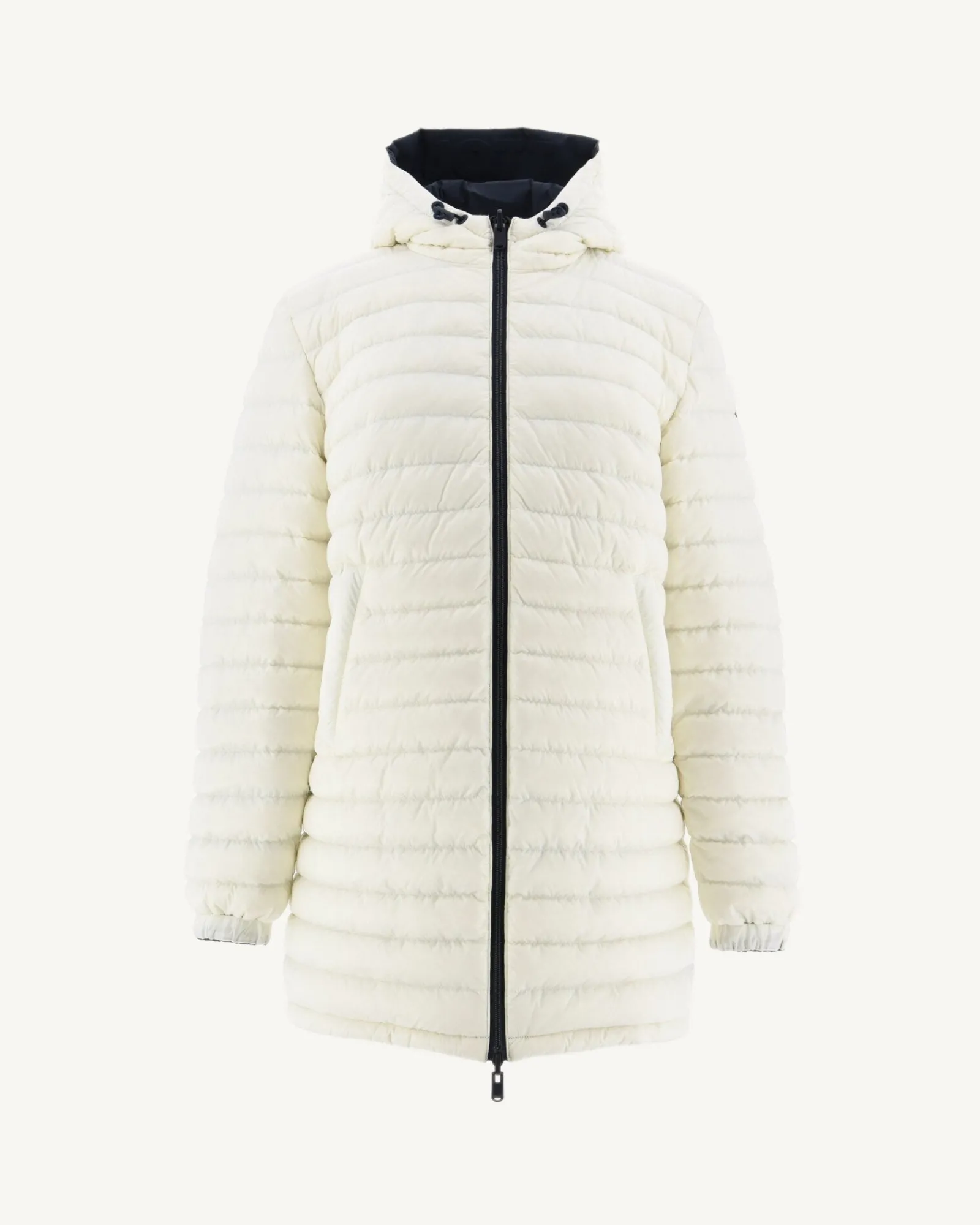 Doudoune Longue Reversible Marine/Blanc Roma*JOTT Best Sale