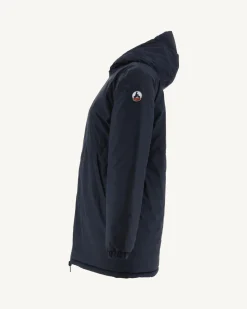 Doudoune Longue Reversible Marine/Blanc Roma*JOTT Best Sale