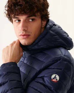Doudoune Longue Reversible A Capuche Marine Amsterdam*JOTT Flash Sale