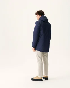 Doudoune Longue Reversible A Capuche Marine Amsterdam*JOTT Flash Sale