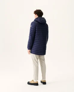 Doudoune Longue Reversible A Capuche Marine Amsterdam*JOTT Flash Sale