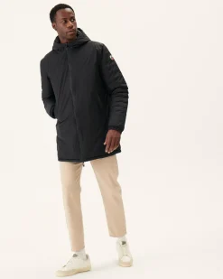 Doudoune Longue Reversible A Capuche Noir Amsterdam*JOTT Clearance