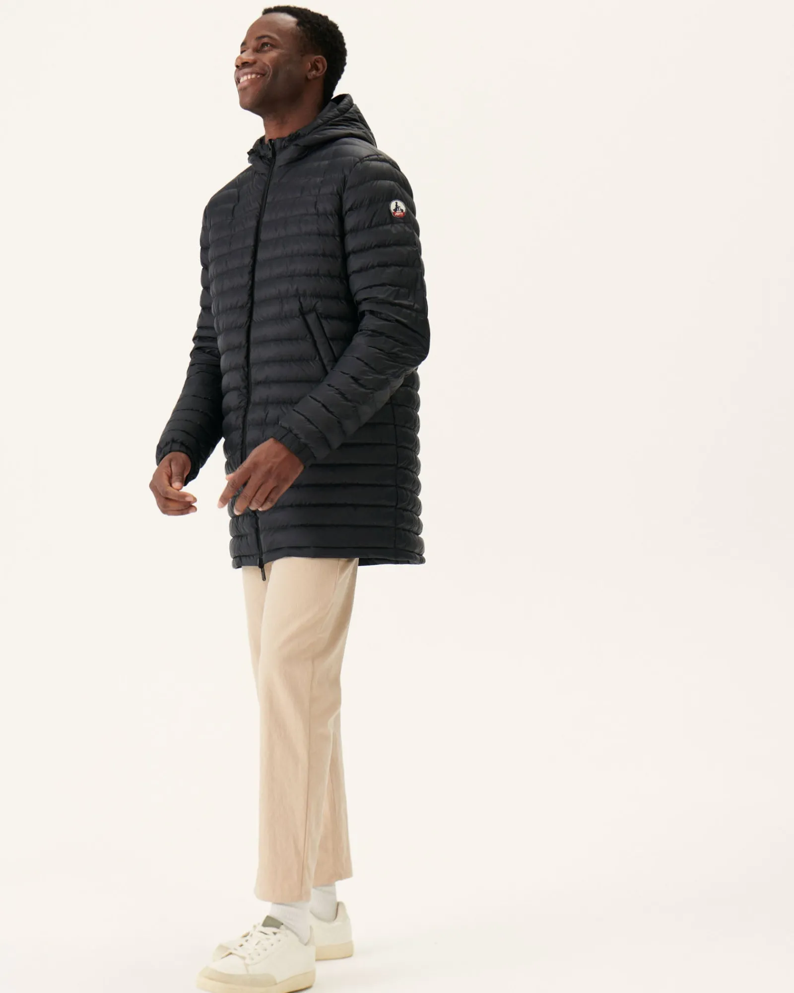 Doudoune Longue Reversible A Capuche Noir Amsterdam*JOTT Clearance