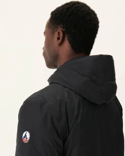 Doudoune Longue Reversible A Capuche Noir Amsterdam*JOTT Clearance