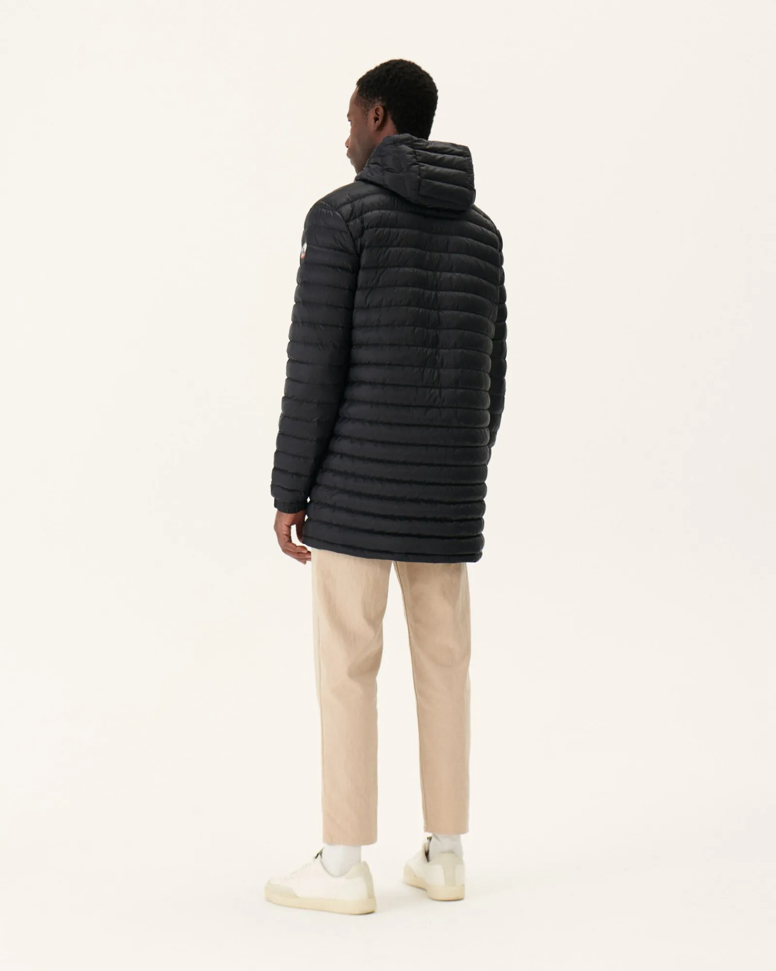 Doudoune Longue Reversible A Capuche Noir Amsterdam*JOTT Clearance