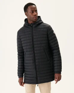 Doudoune Longue Reversible A Capuche Noir Amsterdam*JOTT Clearance