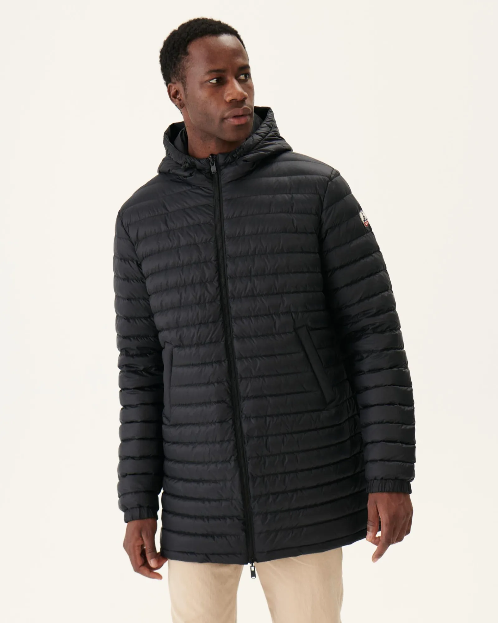 Doudoune Longue Reversible A Capuche Noir Amsterdam*JOTT Clearance
