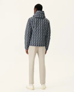 Doudoune Reversible A Capuche Monogram Anthra/Anthra Bergen*JOTT Hot
