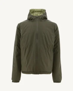 Doudoune Reversible A Capuche Army/Kaki Clair Bergen*JOTT Hot