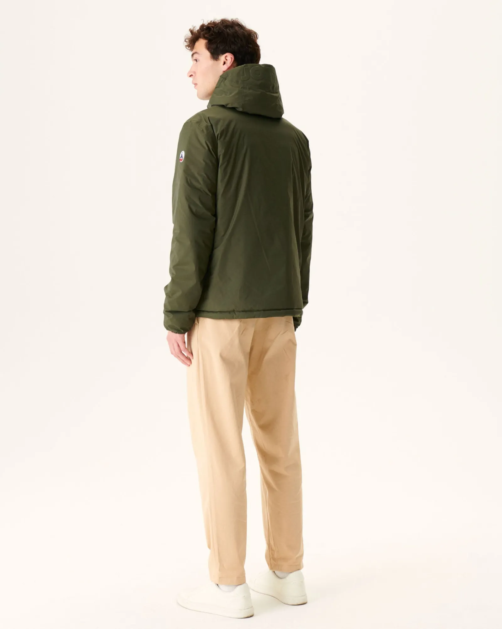 Doudoune Reversible A Capuche Army/Kaki Clair Bergen*JOTT Hot