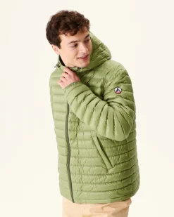 Doudoune Reversible A Capuche Army/Kaki Clair Bergen*JOTT Hot