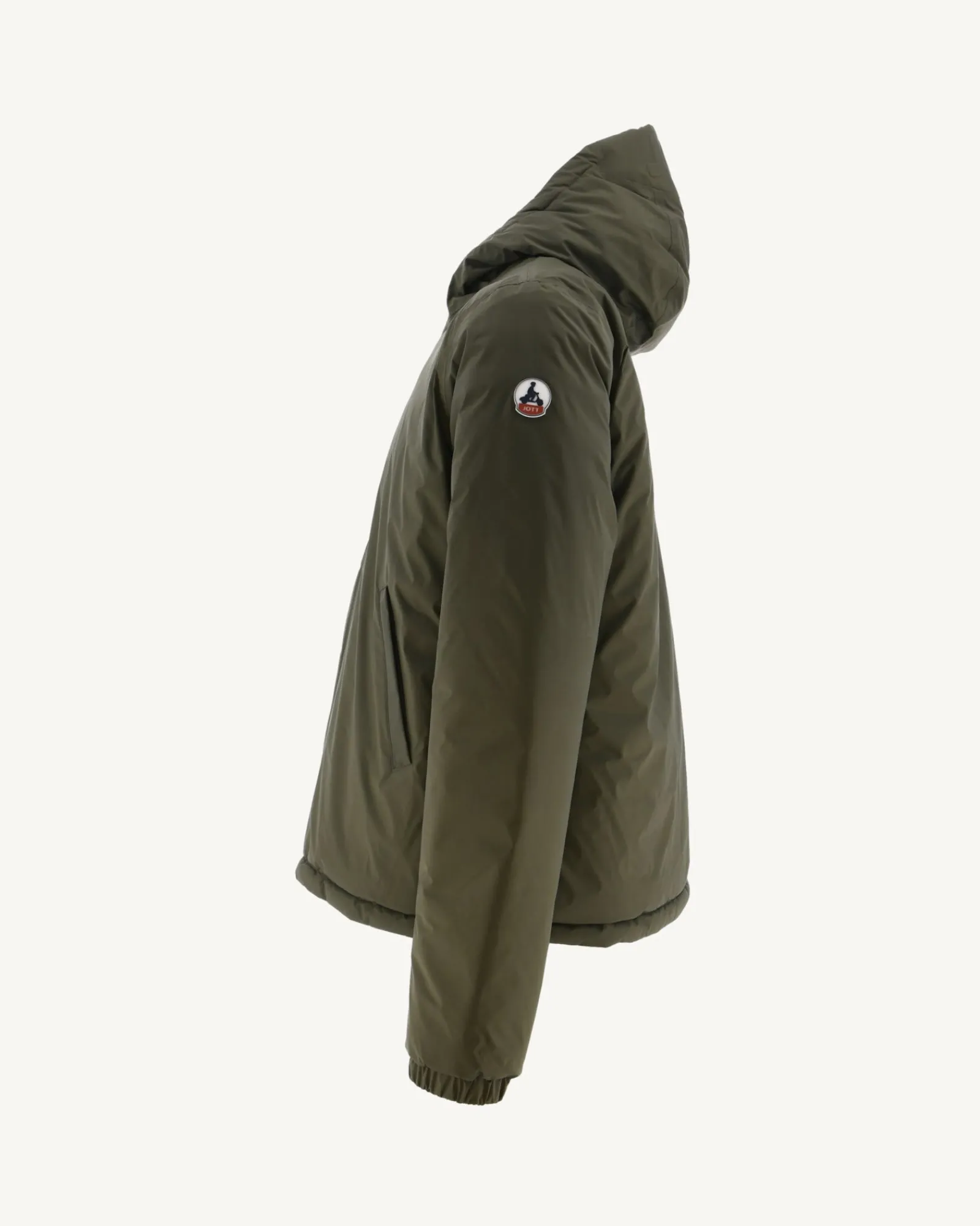 Doudoune Reversible A Capuche Army/Kaki Clair Bergen*JOTT Hot