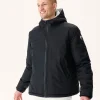 Doudoune Reversible A Capuche Noir/Gris Clair Bergen*JOTT Cheap