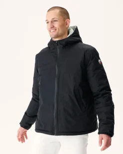 Doudoune Reversible A Capuche Noir/Gris Clair Bergen*JOTT Cheap