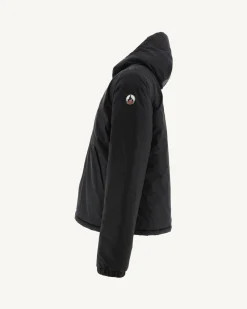 Doudoune Reversible A Capuche Noir/Gris Clair Bergen*JOTT Cheap