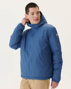 Doudoune Reversible A Capuche Bleu Jeans/Army Bergen*JOTT Discount