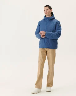 Doudoune Reversible A Capuche Bleu Jeans/Army Bergen*JOTT Discount