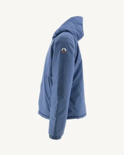 Doudoune Reversible A Capuche Bleu Jeans/Army Bergen*JOTT Discount