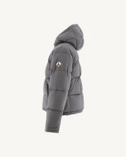 Doudoune Reversible A Capuche Grand Froid A Capuche Enfant Noir/Anthra*JOTT Best