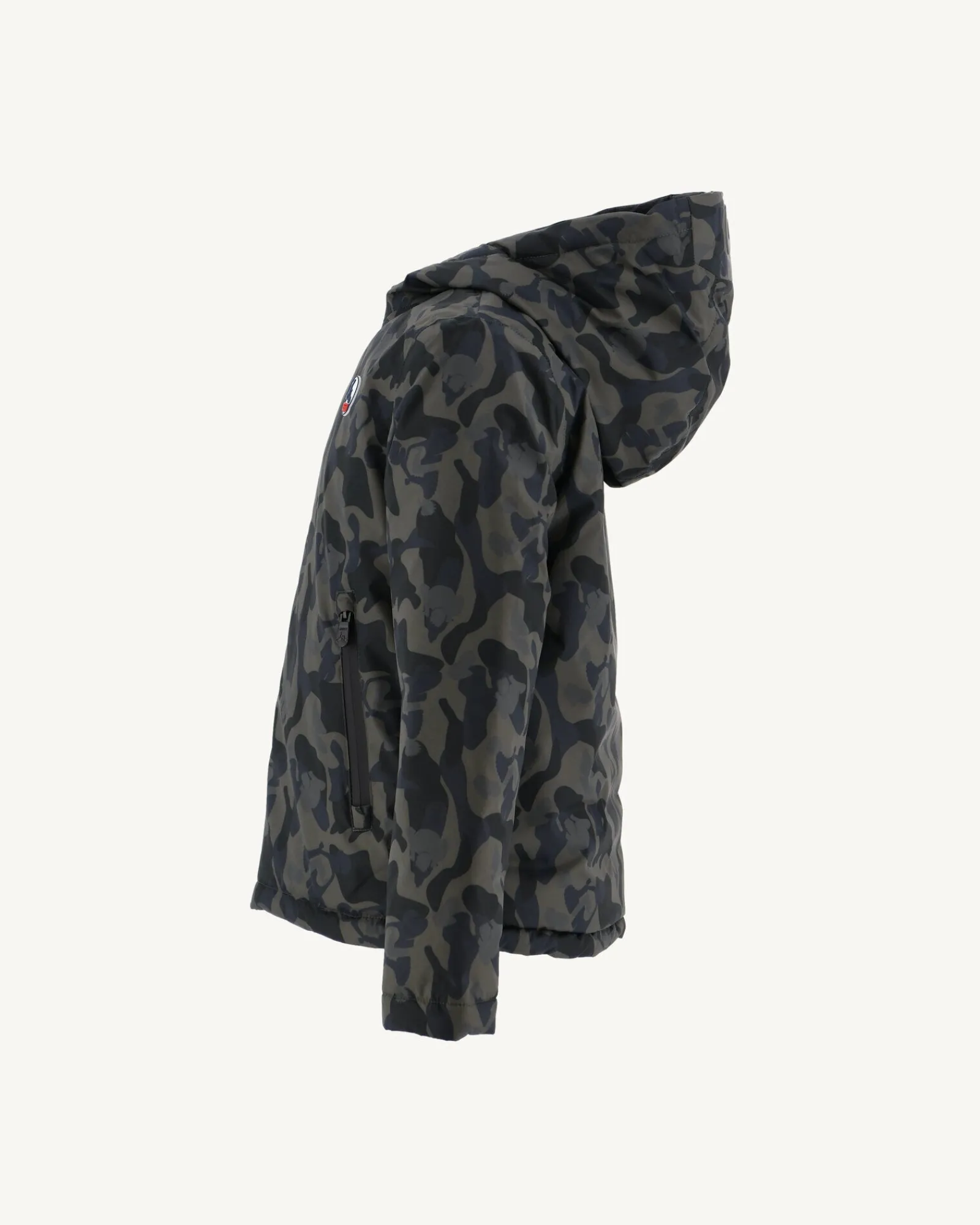 Doudoune Reversible A Capuche Enfant Print Militaire/Noir Zurich*JOTT Best Sale