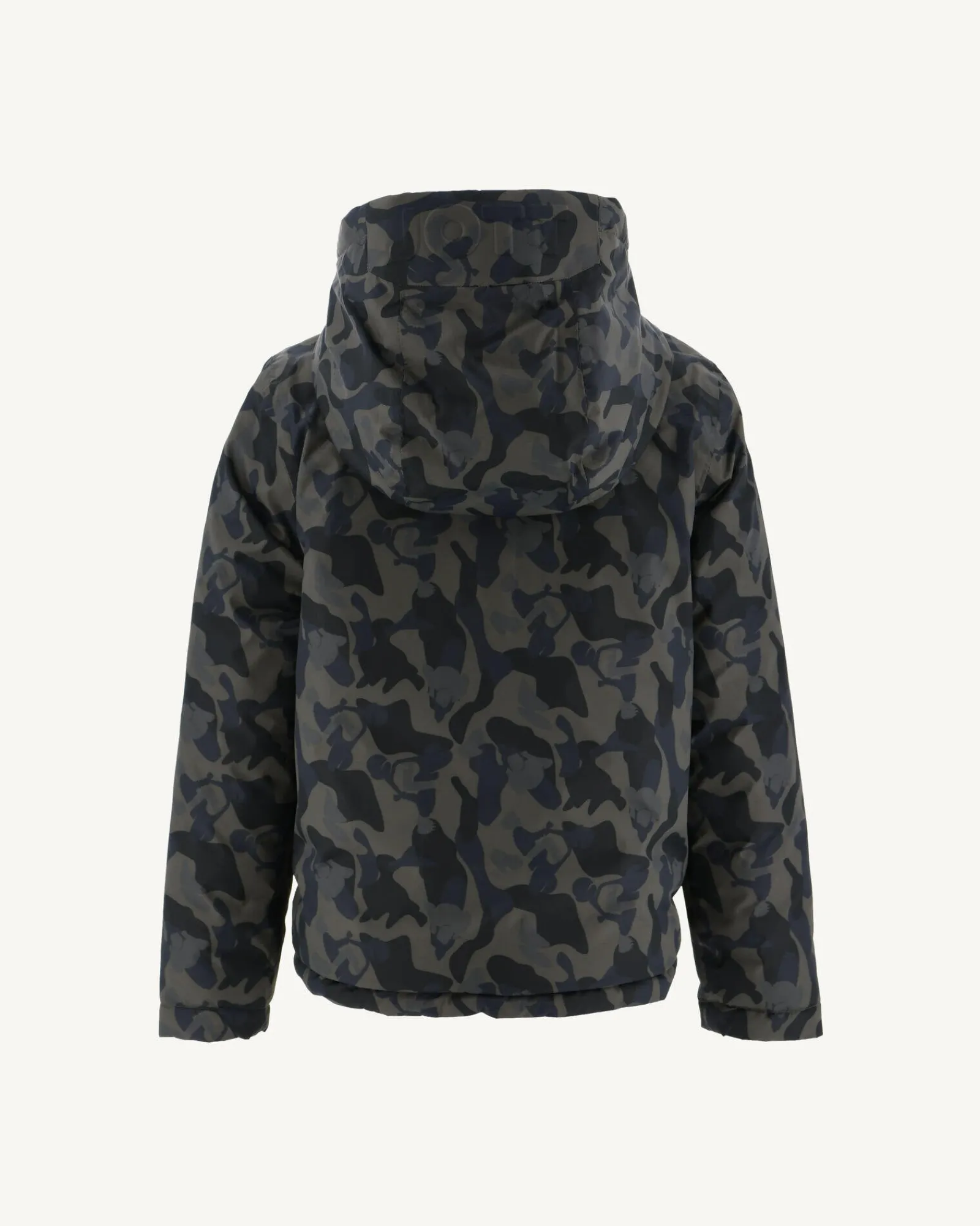 Doudoune Reversible A Capuche Enfant Print Militaire/Noir Zurich*JOTT Best Sale