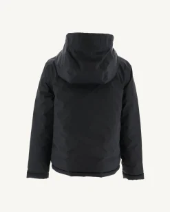 Doudoune Reversible A Capuche Enfant Noir/Rose Pale Zurich*JOTT Discount