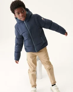 Doudoune Reversible A Capuche Grand Froid Enfant Bleu/Marine Yoko*JOTT Store