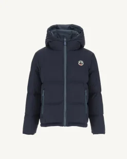 Doudoune Reversible A Capuche Grand Froid Enfant Bleu/Marine Yoko*JOTT Store
