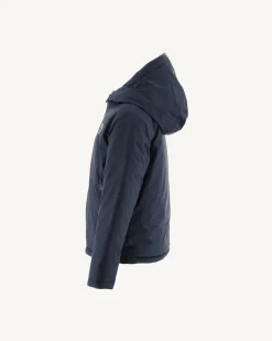 Doudoune Reversible A Capuche Enfant Marine/Rouge Zurich*JOTT New