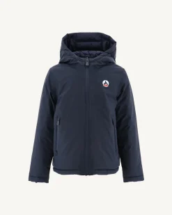 Doudoune Reversible A Capuche Enfant Marine Zurich*JOTT Best Sale