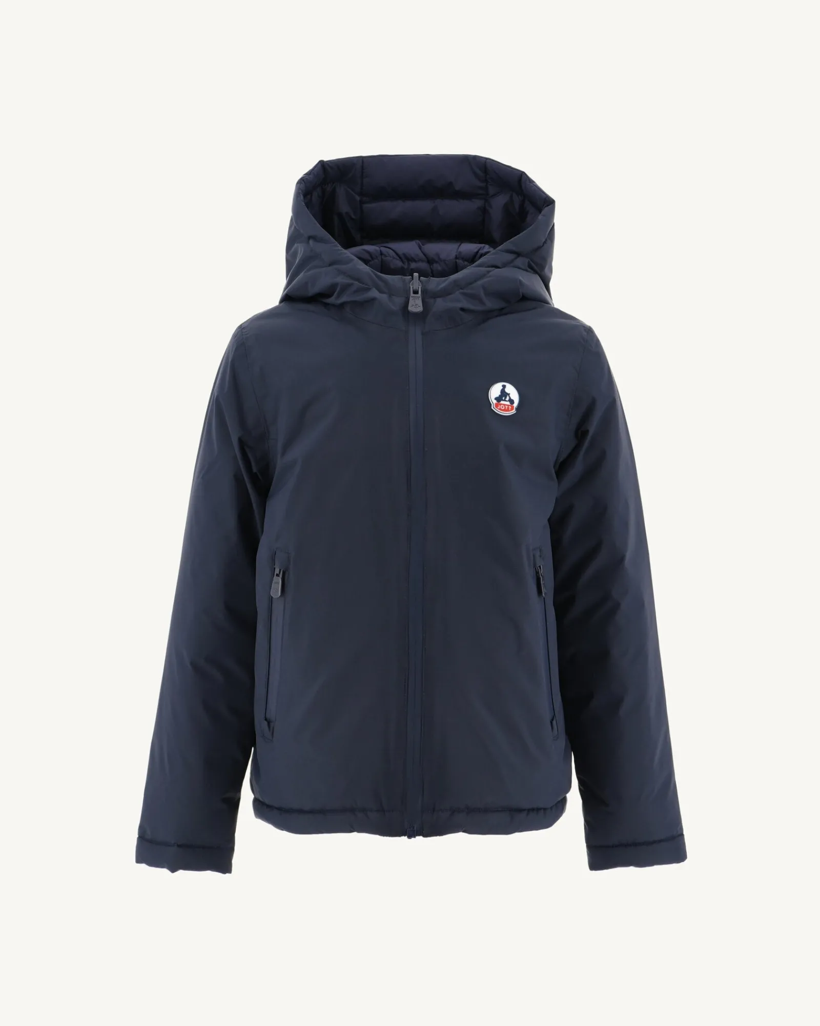 Doudoune Reversible A Capuche Enfant Marine Zurich*JOTT Best Sale