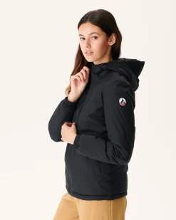 Doudoune Reversible A Capuche Noir Vienne*JOTT Store