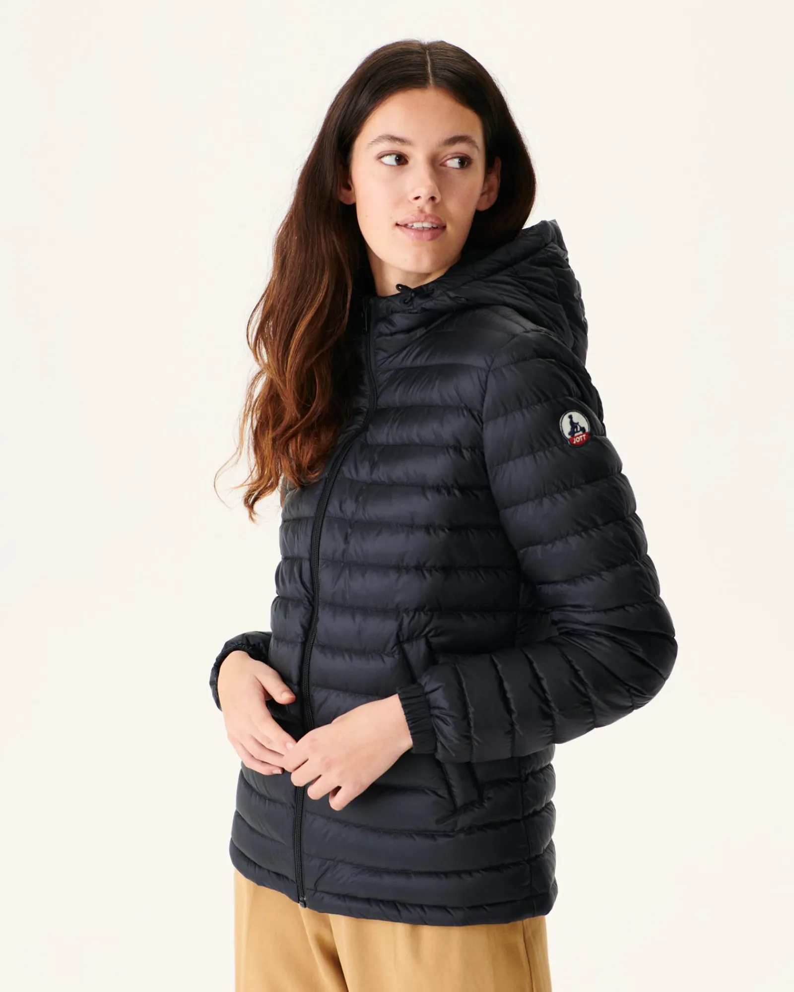 Doudoune Reversible A Capuche Noir Vienne*JOTT Store