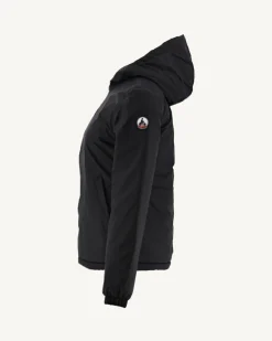 Doudoune Reversible A Capuche Noir Vienne*JOTT Store